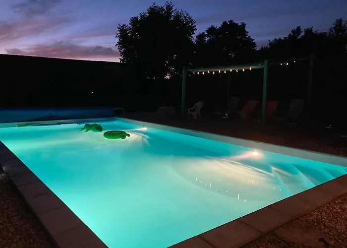 Vakantiehuis Ferme Equestre Avec Piscine Castex (Gers)